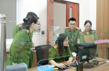 Trung tá Võ Thị Thanh Trà -  “Trái tim nhỏ” trong thực hiện Đề án 06